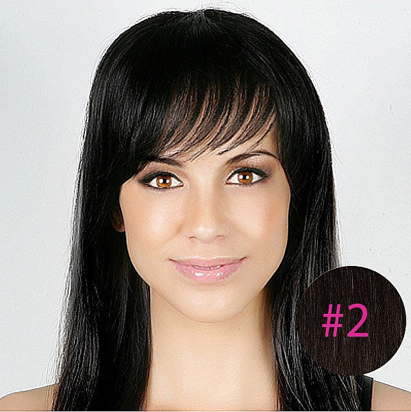 Clip in bangs 100 human hair deals