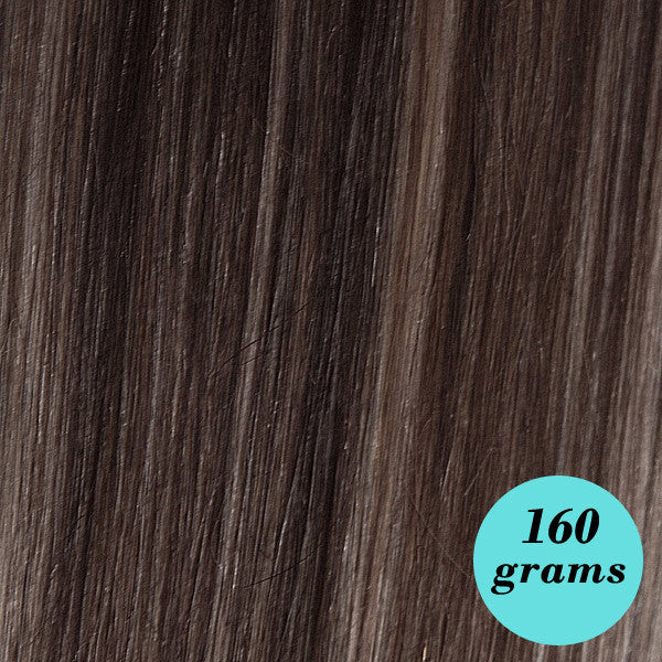 1B Natural Black 20 Clip In Hair Extensions
